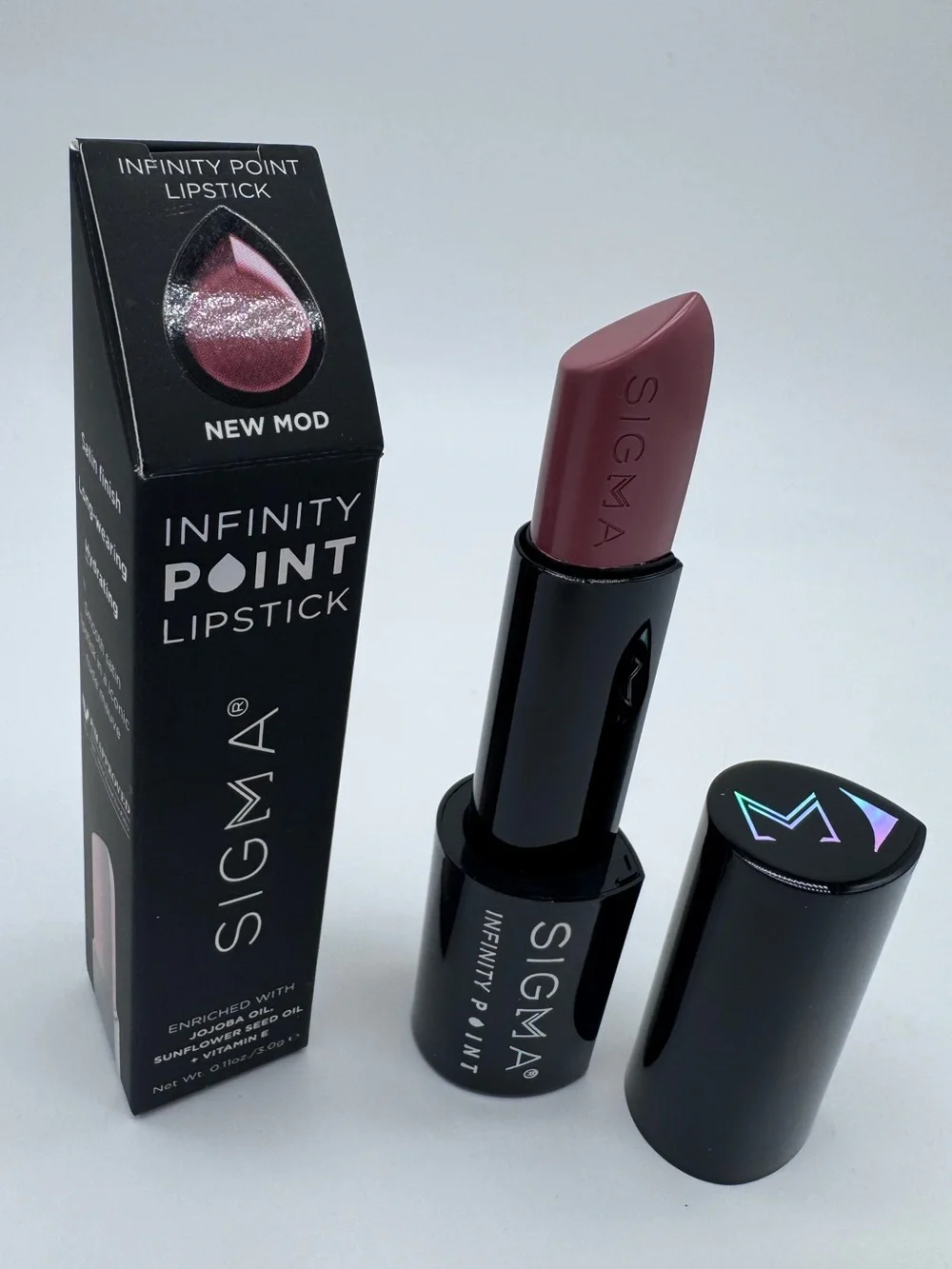 Sigma Beauty Infinity Point Lipstick – New Mod – Full Size – NIB